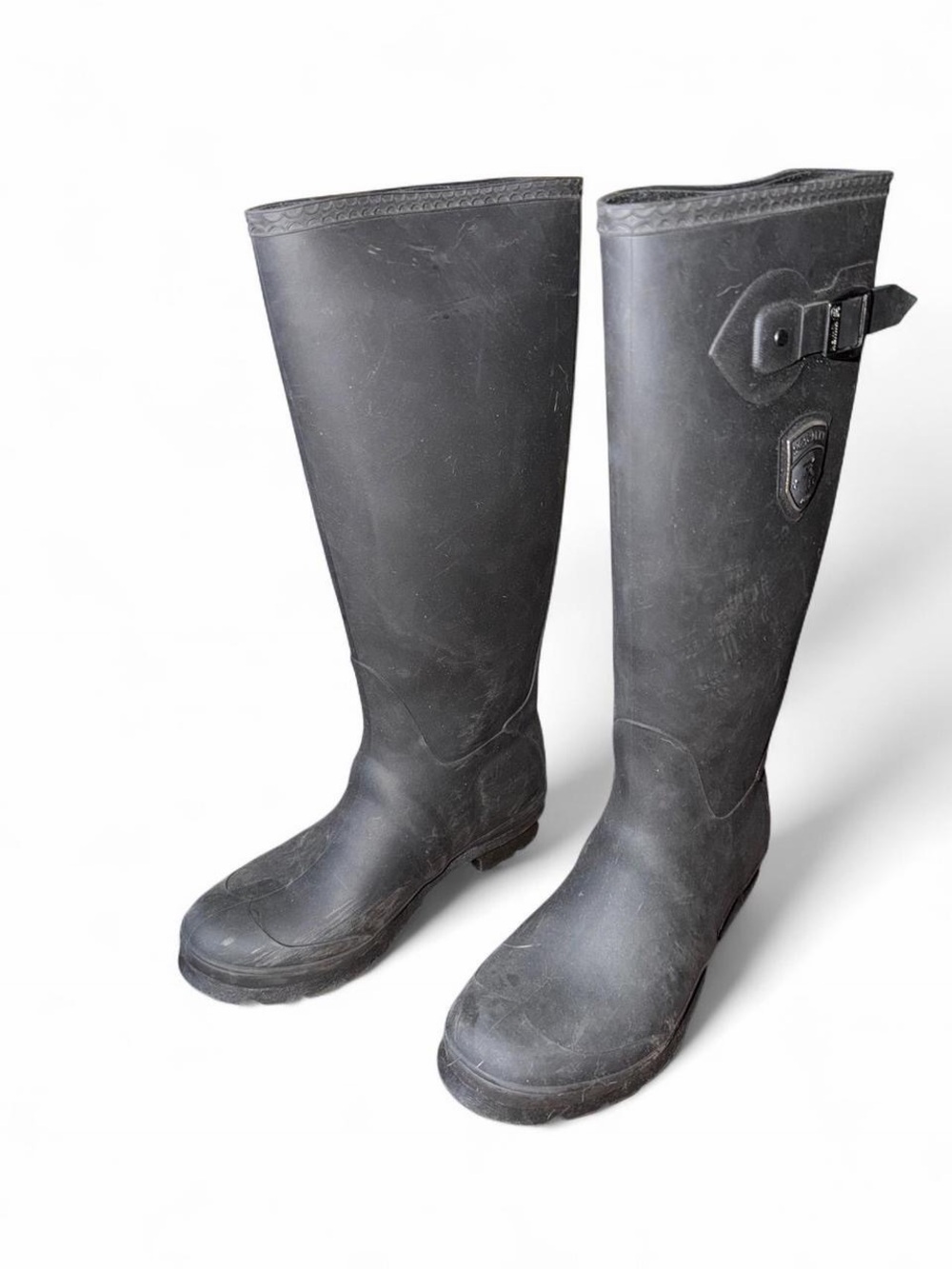 Kamik Jennifer Rain Boots in Black EUC Size 8